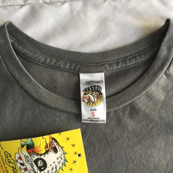 Ed Hardy Crew neck T’shirt by Christian Audigier - Picture 3 of 5